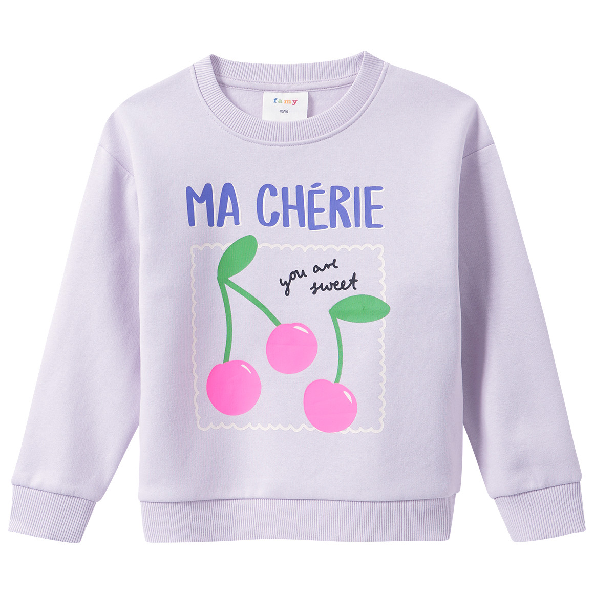Mädchen Sweatshirt mit Print