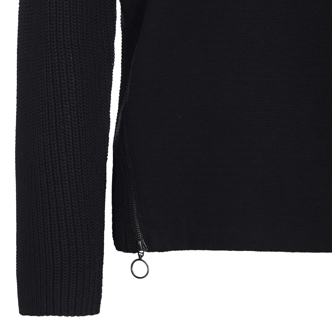 Gebreide trui voor dames in effen kleur