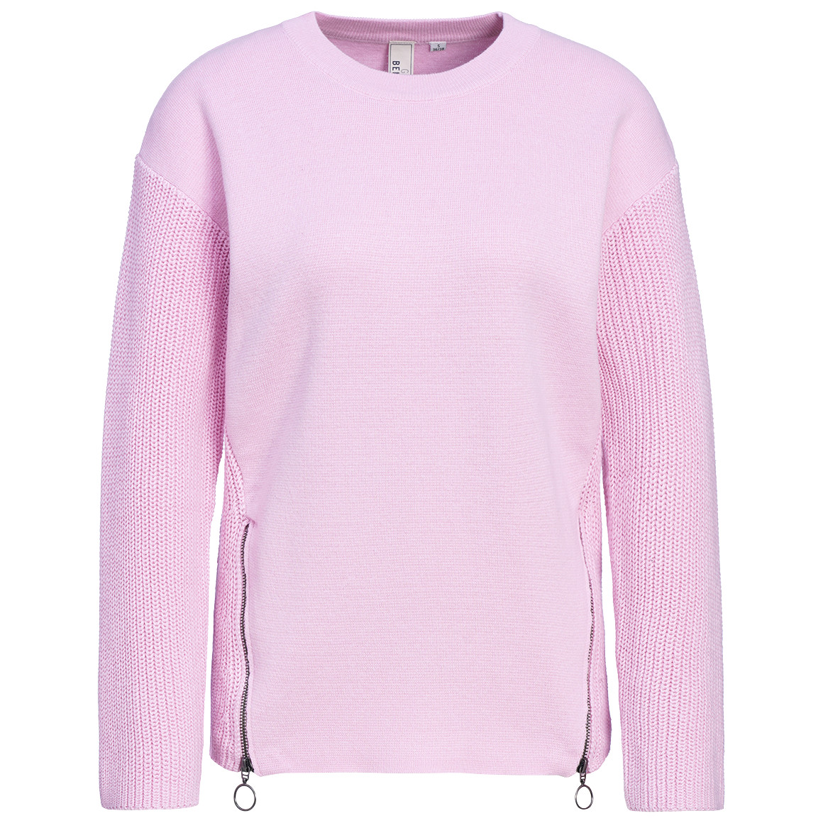 Gebreide trui voor dames in effen kleur