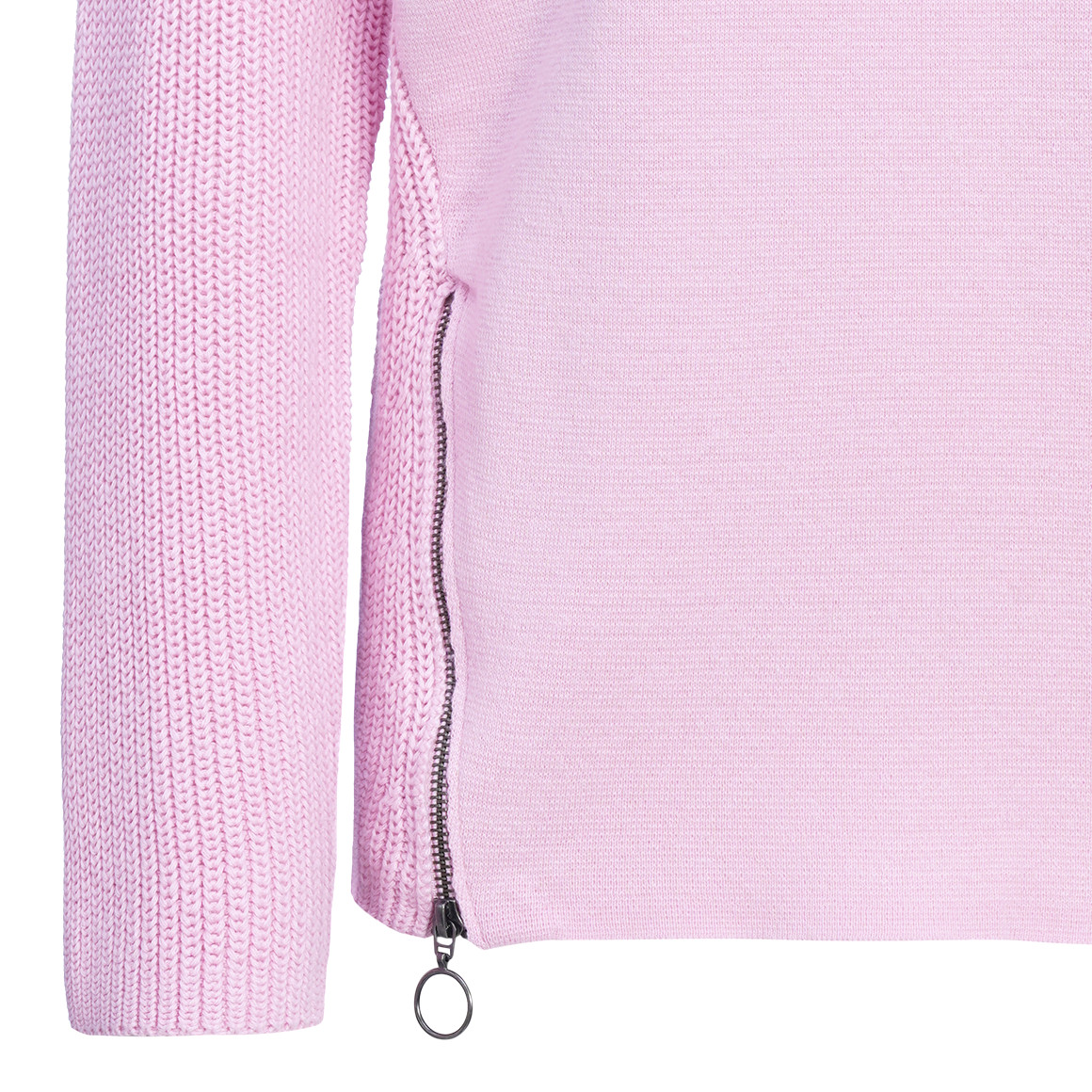 Gebreide trui voor dames in effen kleur