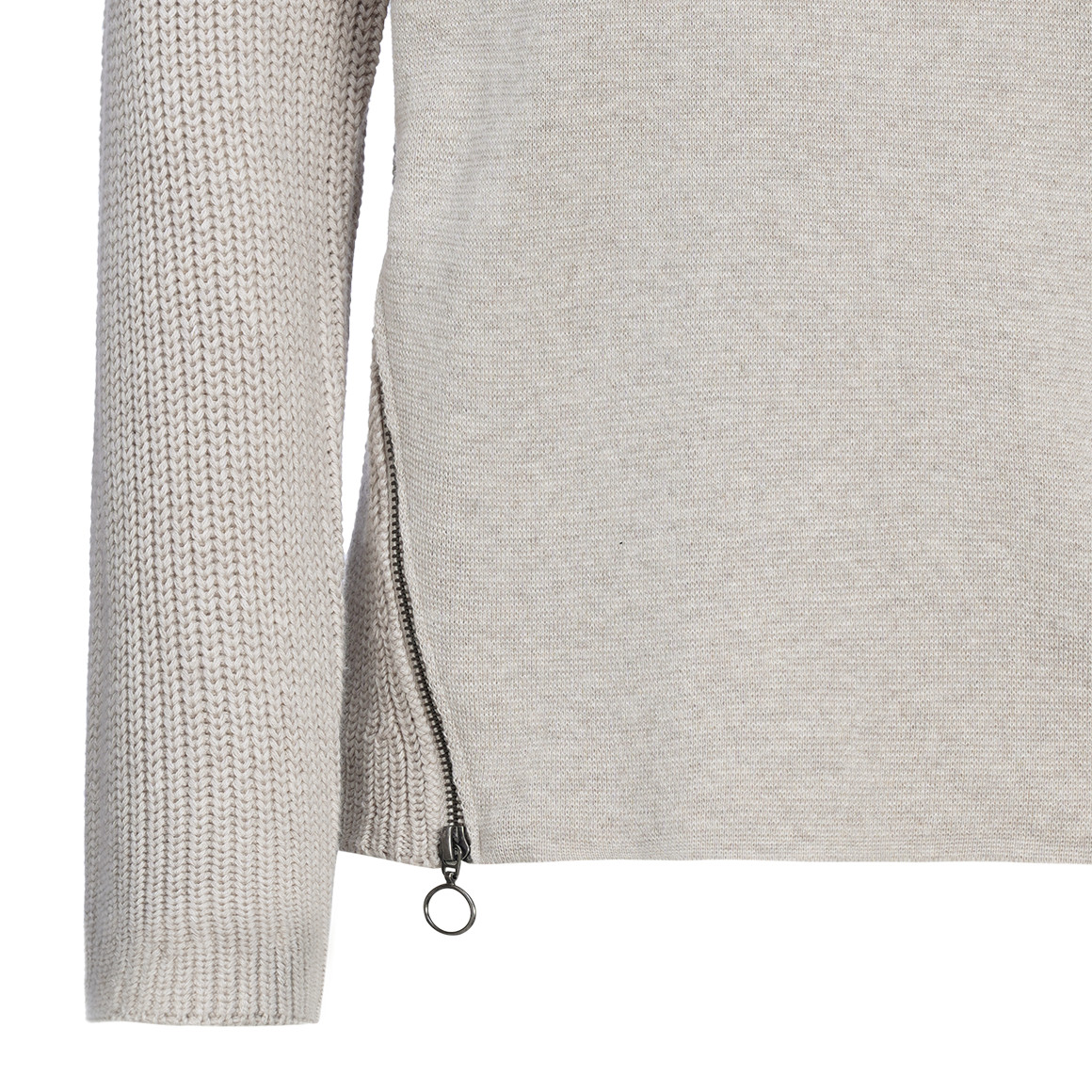 Gebreide trui voor dames in effen kleur