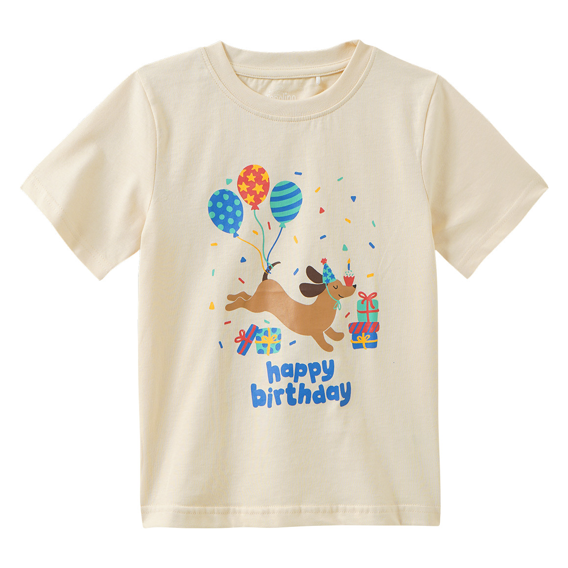 Kinder T-Shirt mit Geburtstags-Motiv