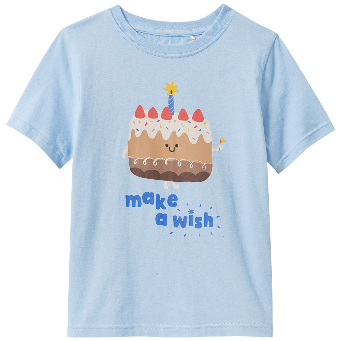 Kinder T-shirt met verjaardagsmotief