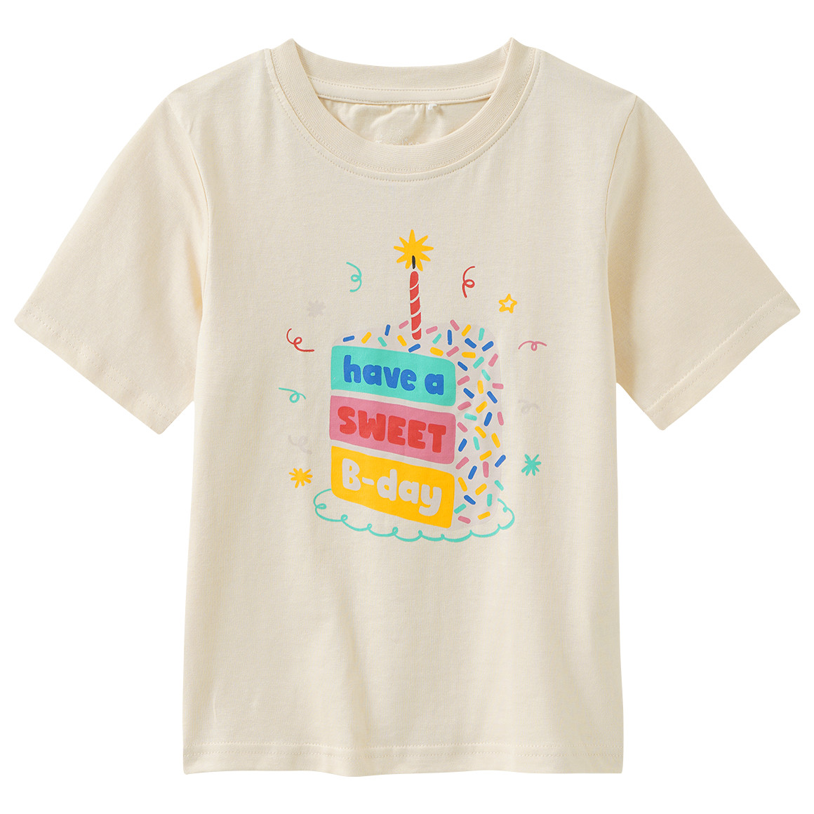 Kinder T-Shirt mit Geburtstags-Motiv
