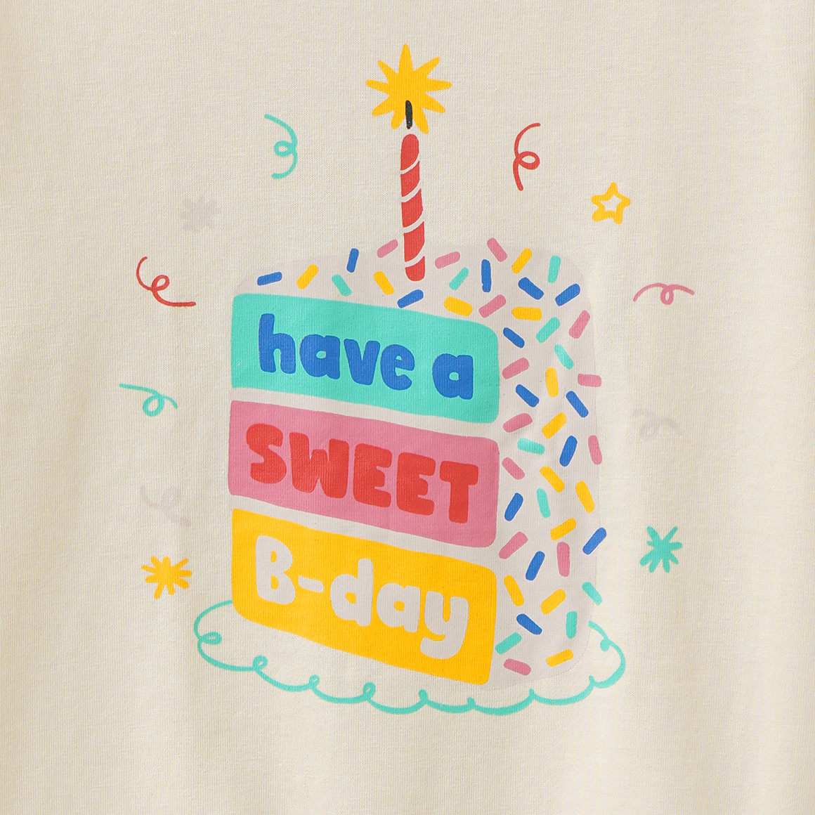 Kinder T-Shirt mit Geburtstags-Motiv