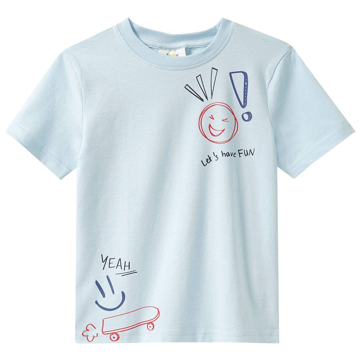 3 Jungen T-Shirts mit Prints