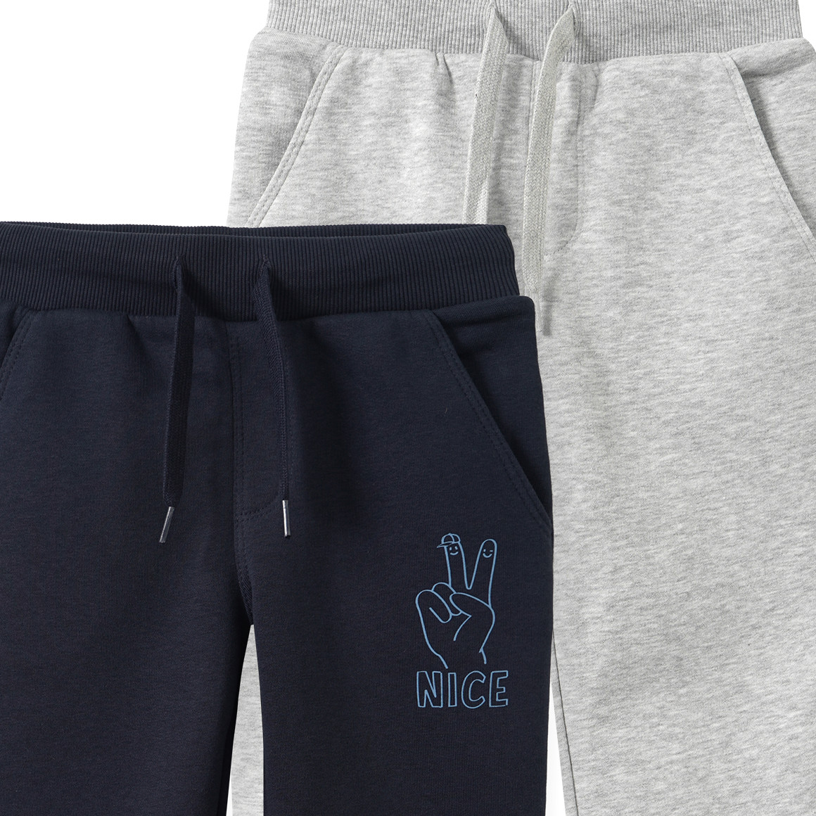2 Jungen Jogginghosen mit Tunnelzug