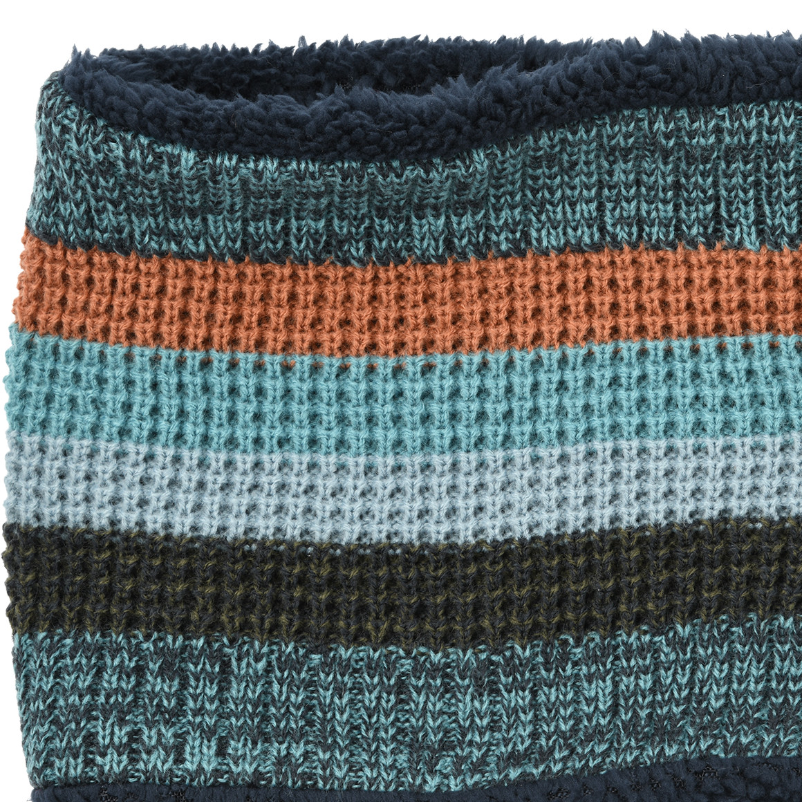 Baby sjaal met teddy pluche