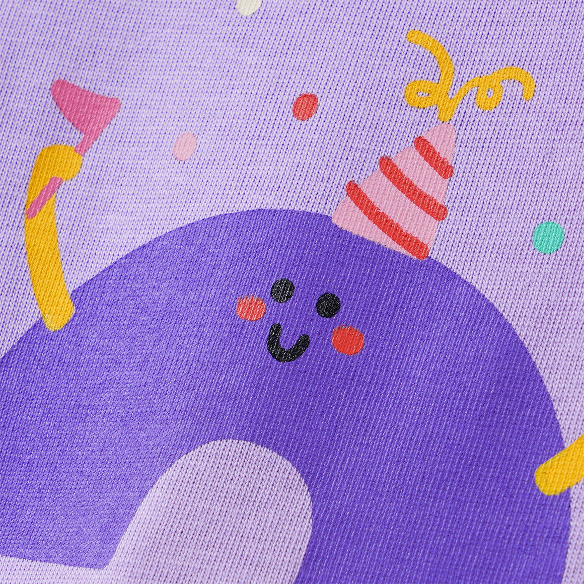 Mädchen T-Shirt mit Geburtstagszahl 2