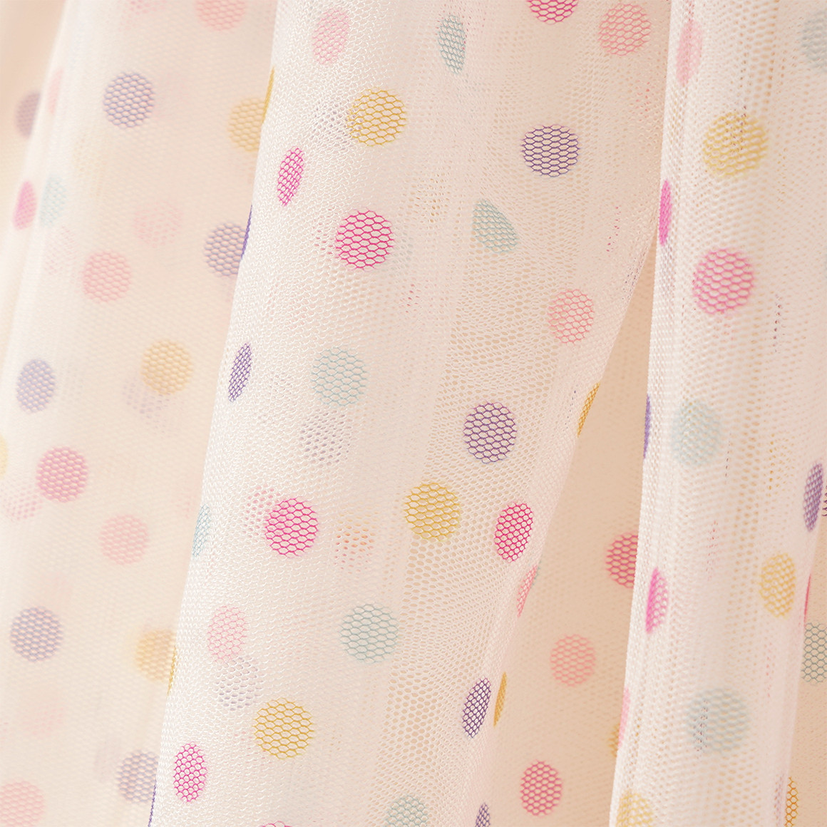 Mädchen Tüllrock mit Punkte-Allover