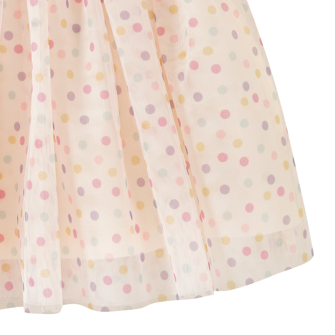 Mädchen Tüllrock mit Punkte-Allover