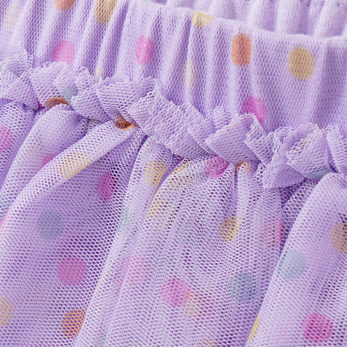 Mädchen Tüllrock mit Punkte-Allover