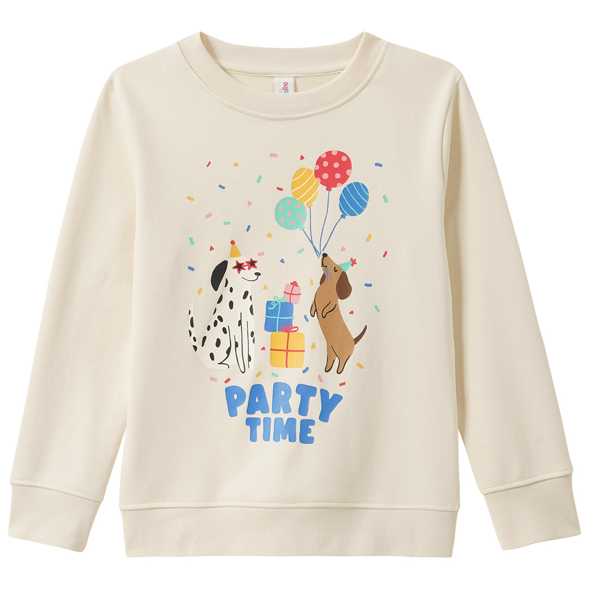 Kinder Sweatshirt mit Geburtstags-Motiv