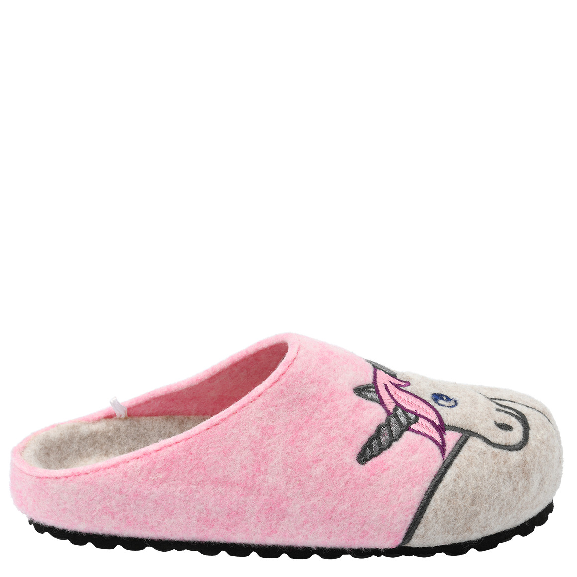 Mädchen Hausschuhe mit Einhorn-Motiv