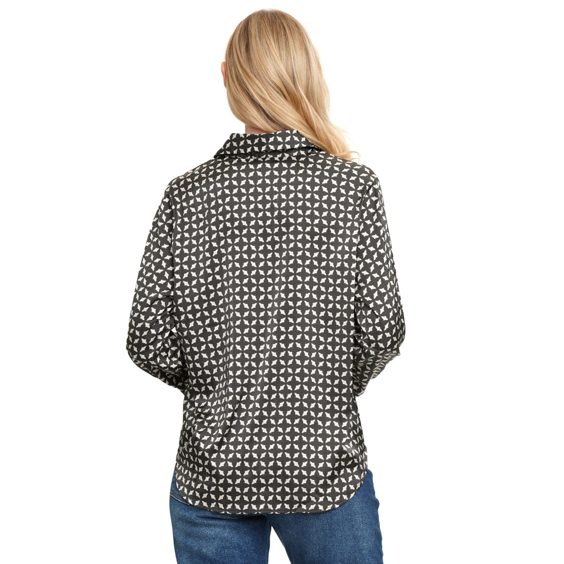 Blouses Dames in satijnlook