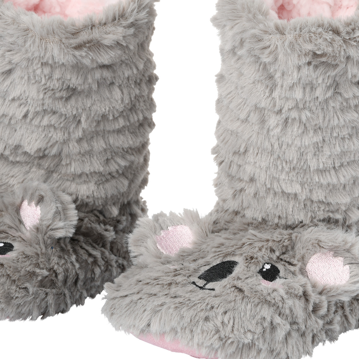 Mädchen Pantoffeln in Koalabär-Optik