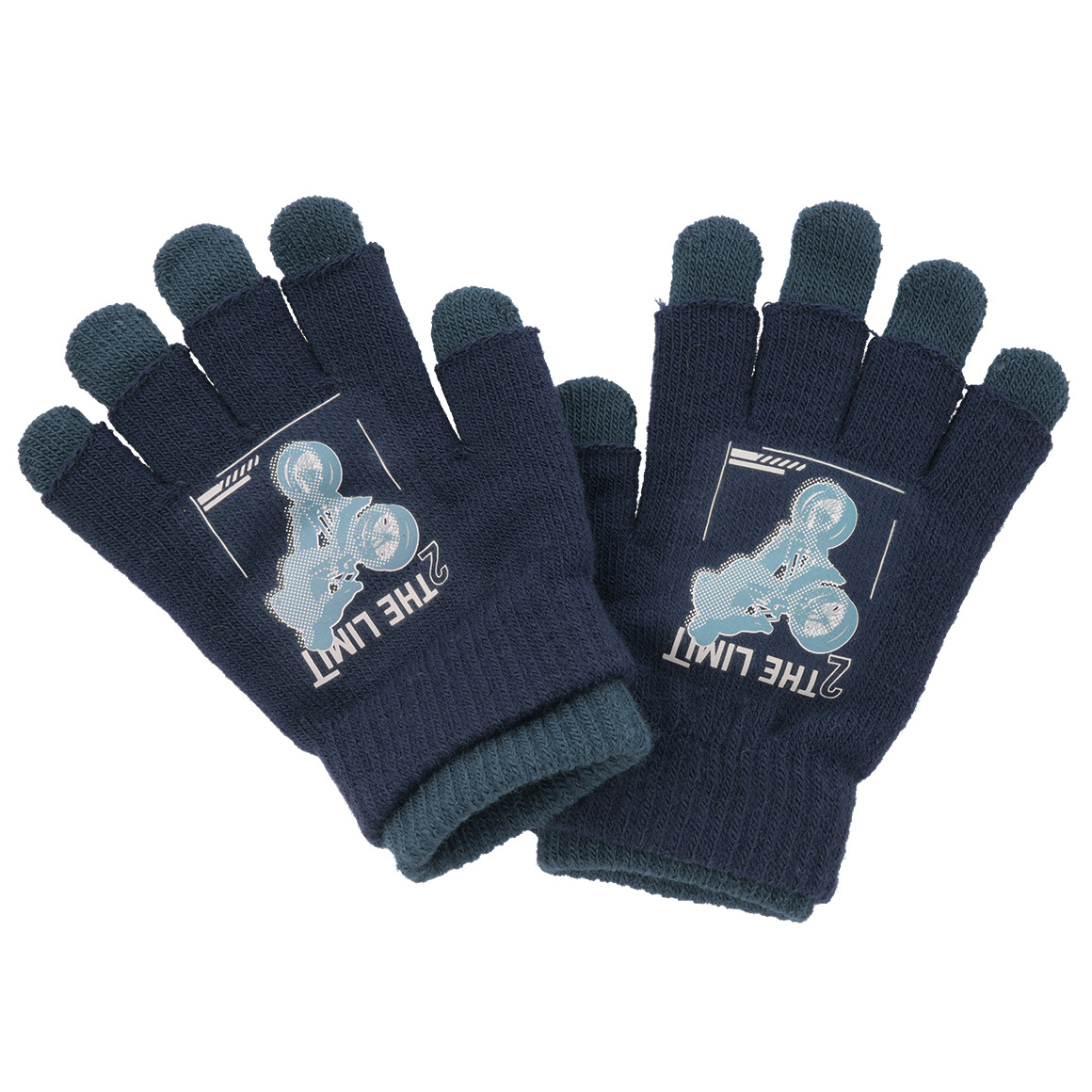 2 Paar Jungen Handschuhe mit Motiv