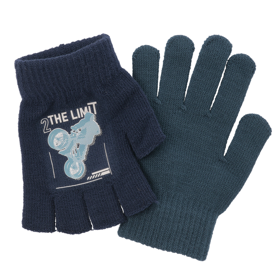 2 Paar Jungen Handschuhe mit Motiv