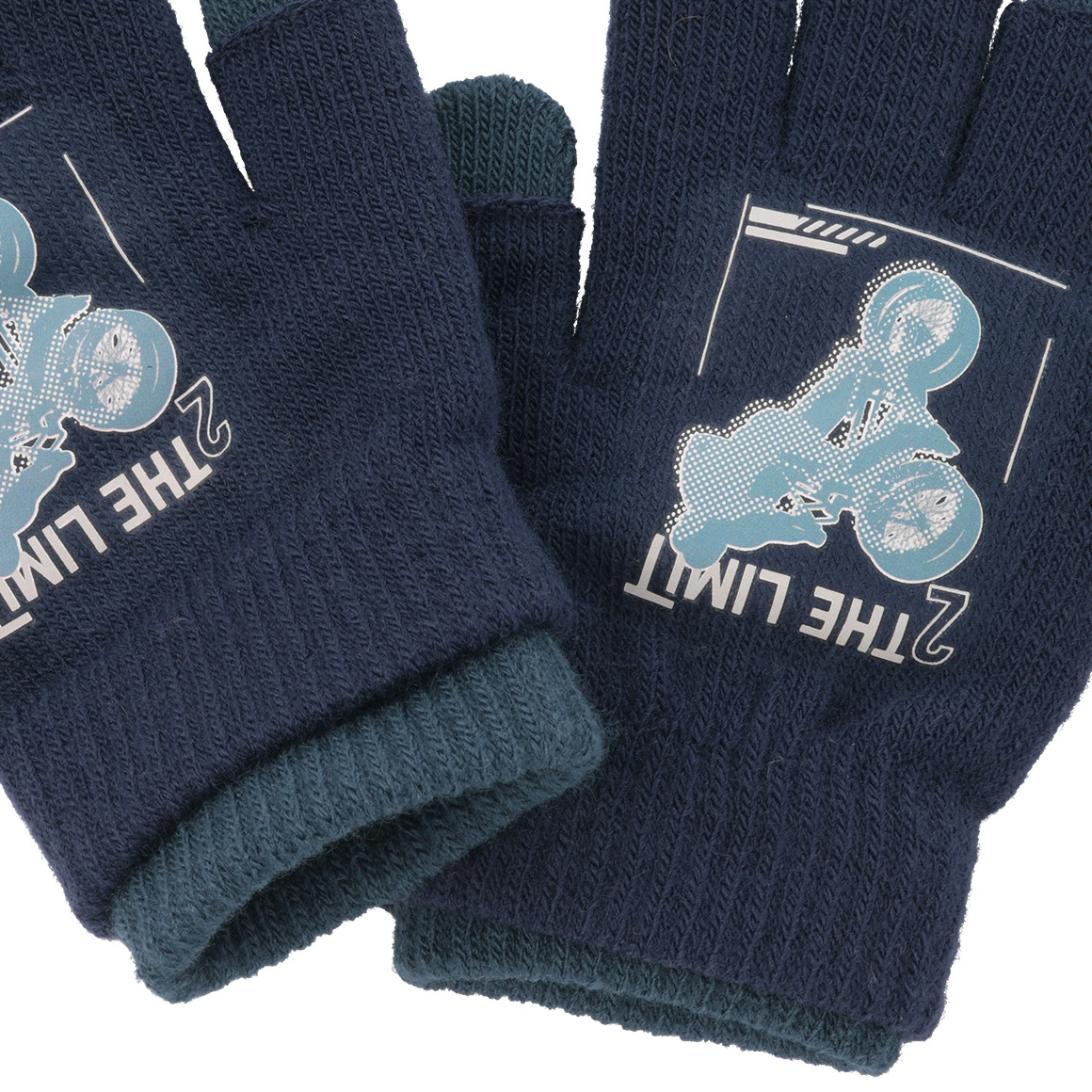 2 Paar Jungen Handschuhe mit Motiv