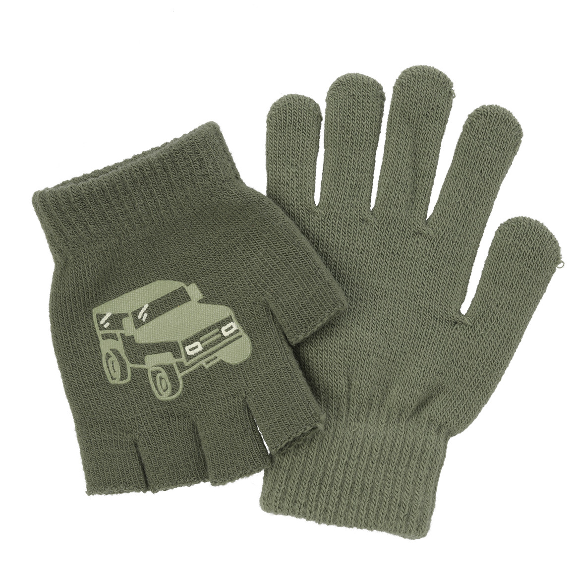 2 Paar Jungen Handschuhe mit Motiv