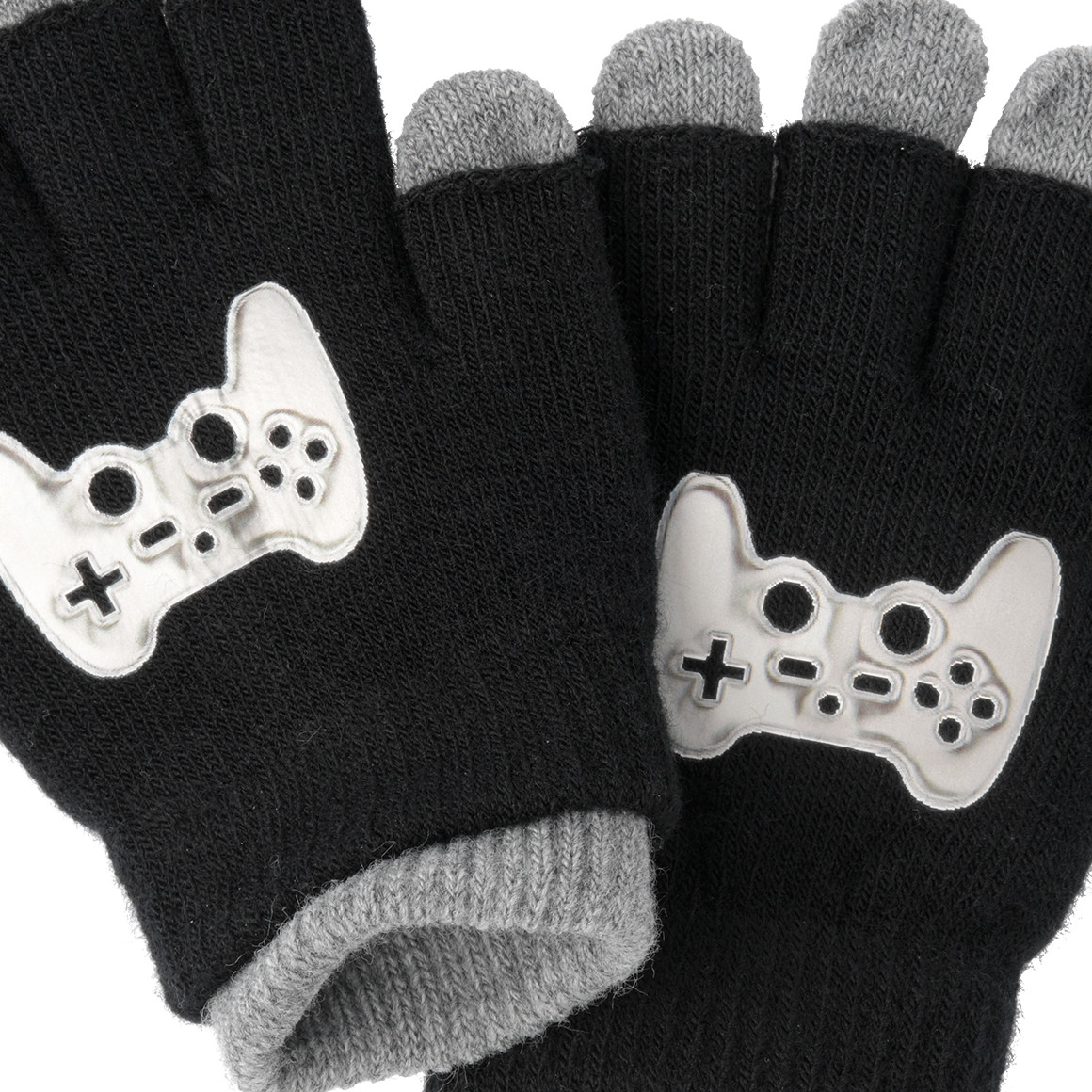 2 paar Jongens Handschoenen met motief