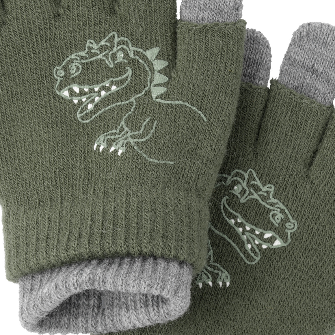 2 paar Jongens Handschoenen met motief