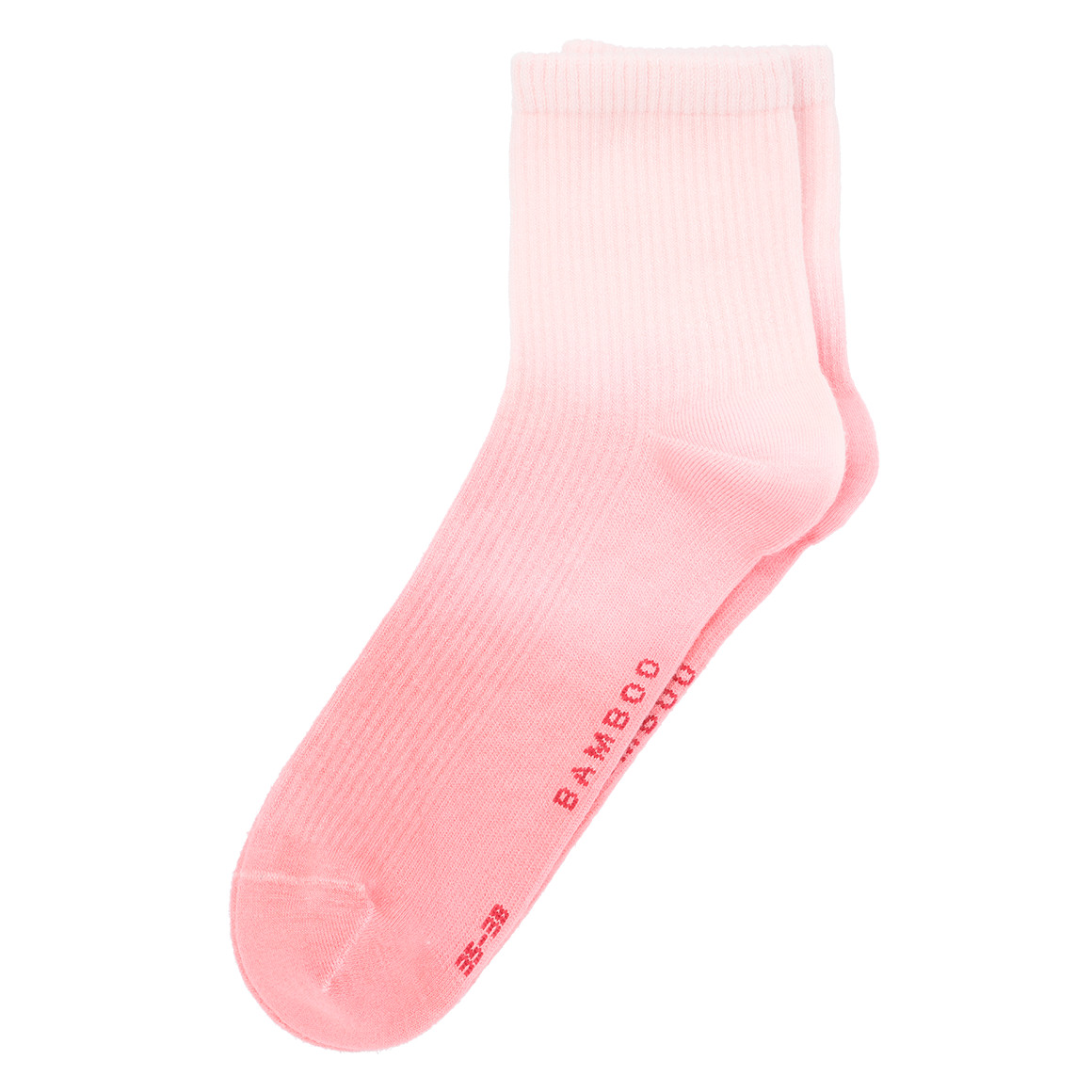 1 Paar Damen Sportsocken mit Farbverlauf