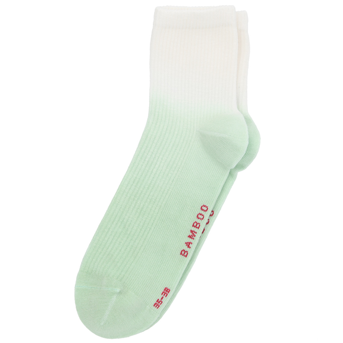 1 Paar Damen Sportsocken mit Farbverlauf