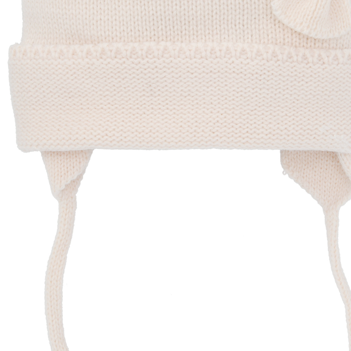 Baby Wintermütze mit Zierschleife