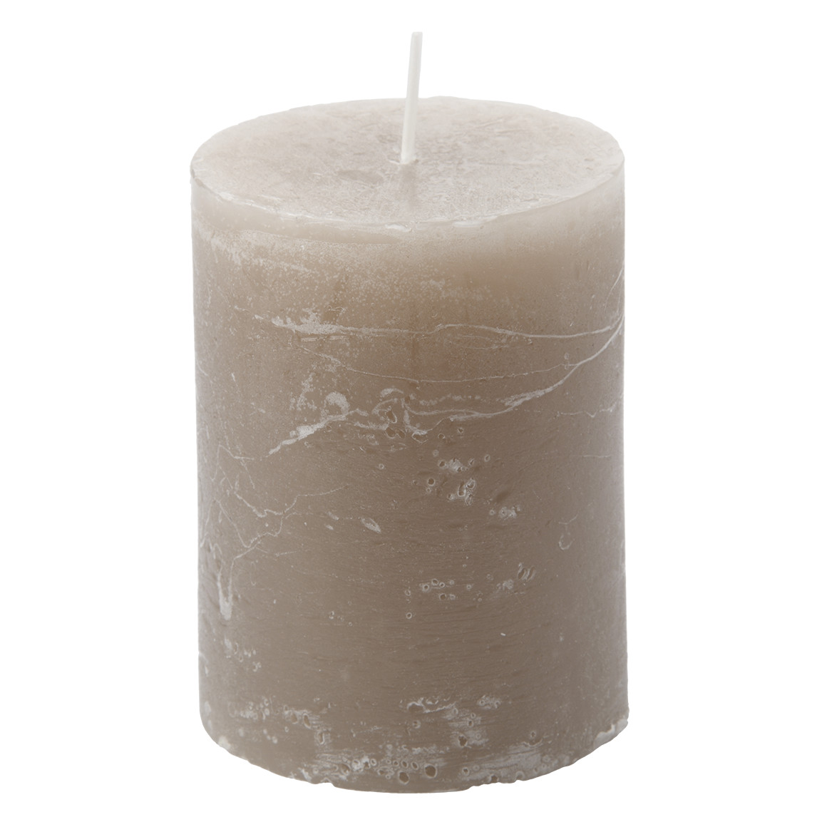 Rustiek ogende kaars