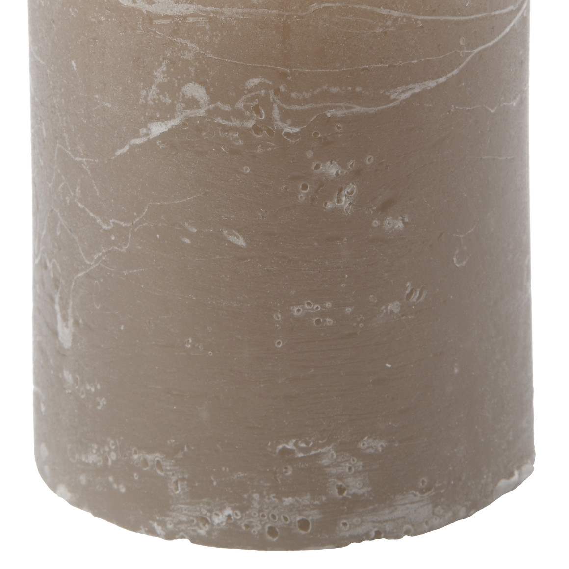 Rustiek ogende kaars