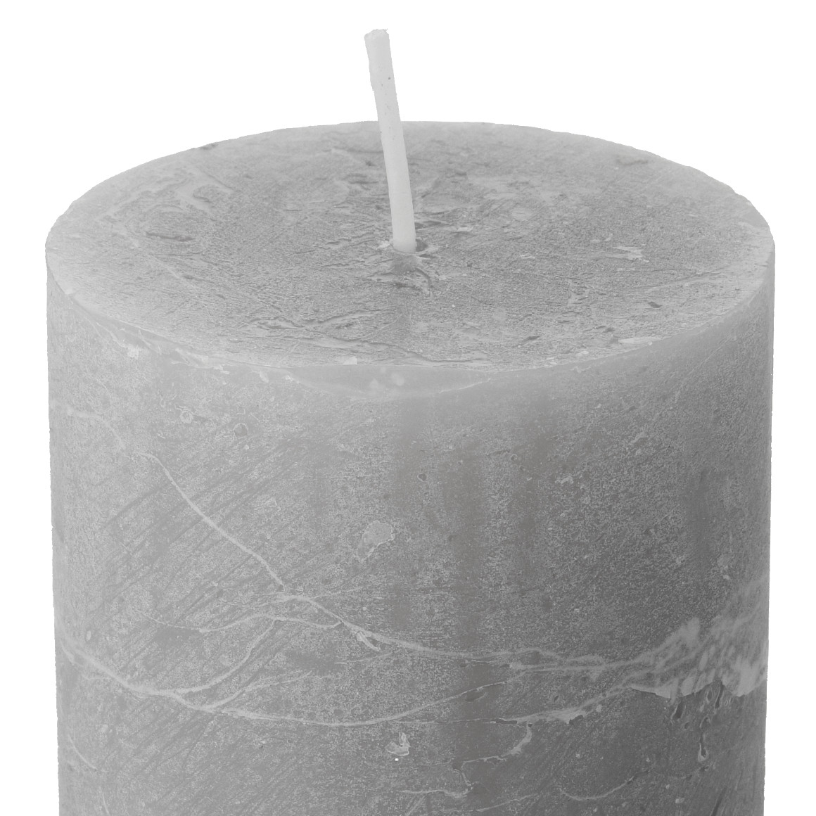 Rustiek ogende kaars