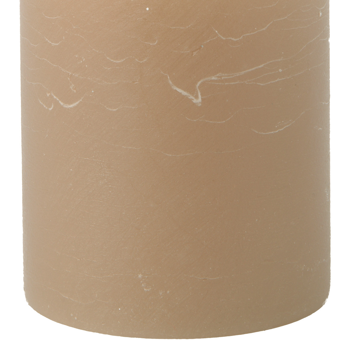 Rustiek ogende kaars