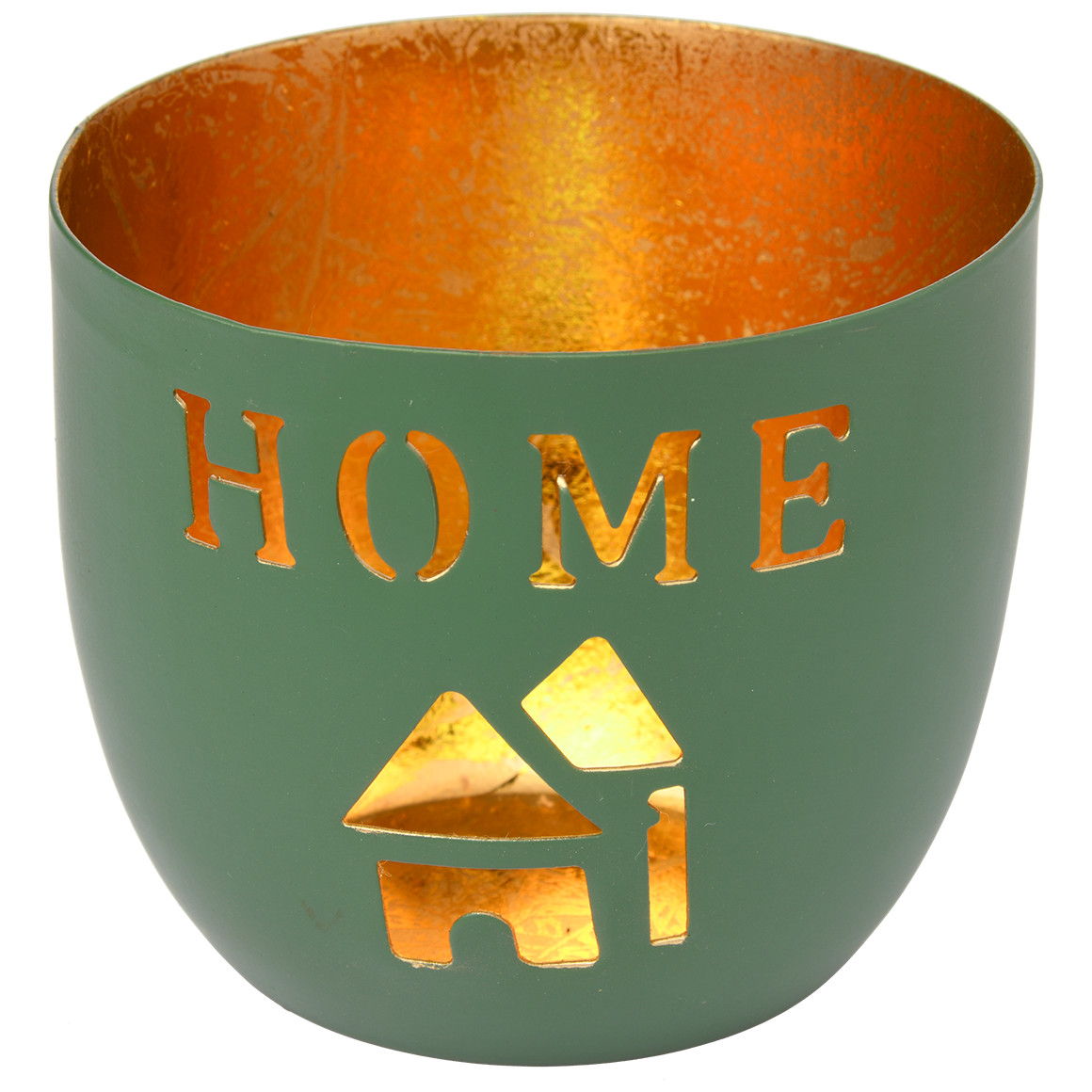 Windlicht aus Metall