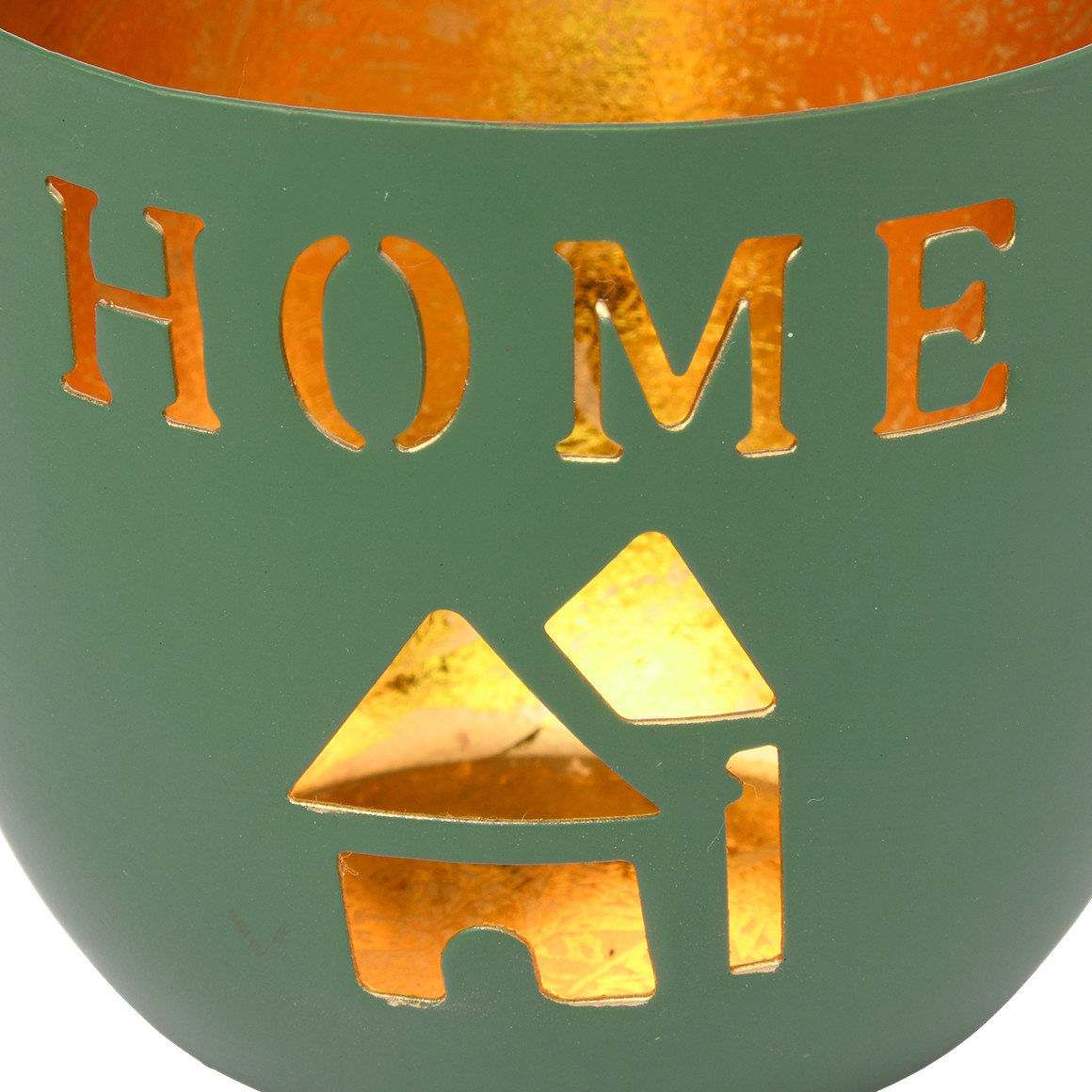 Windlicht aus Metall