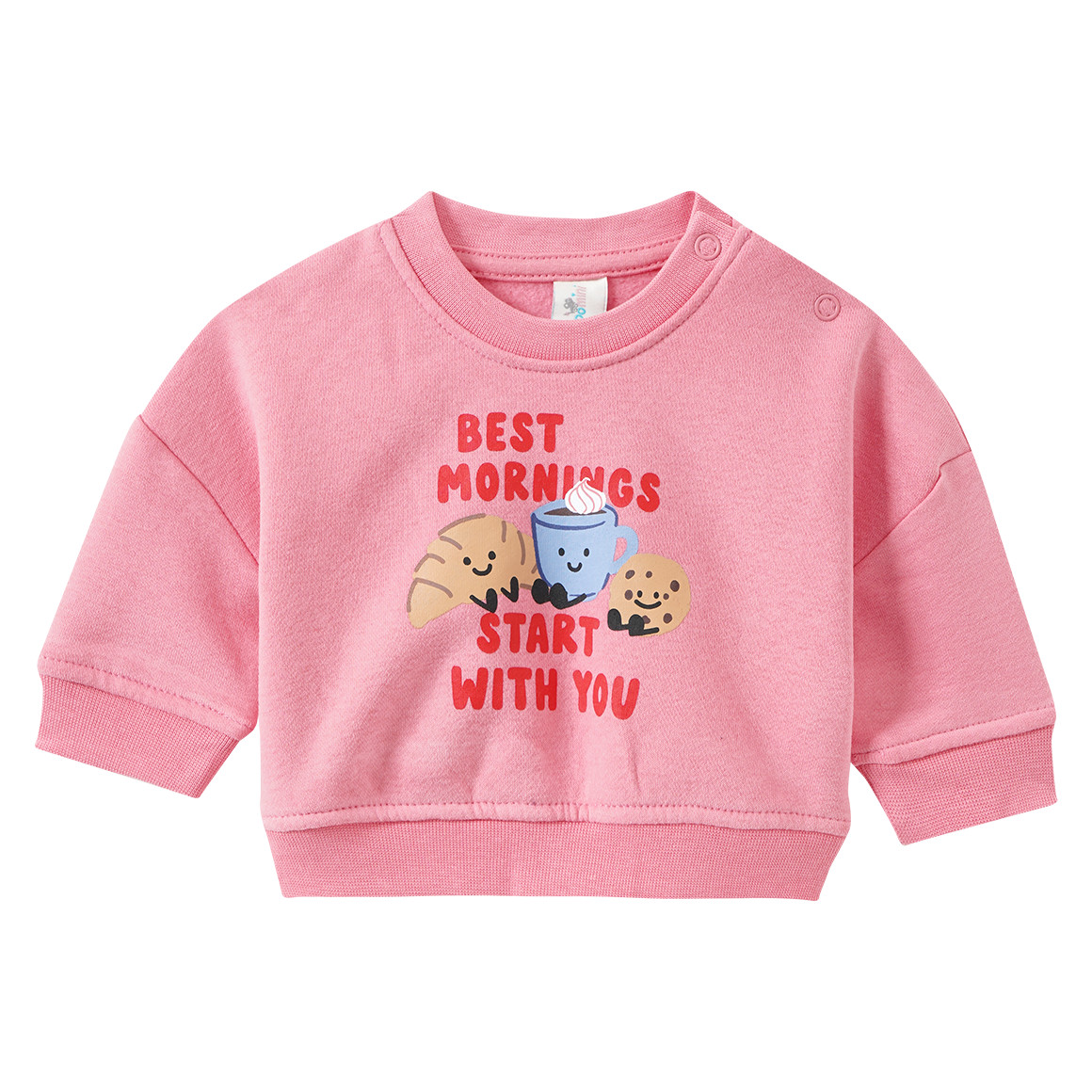 Newborn Set mit Frühstücks-Print