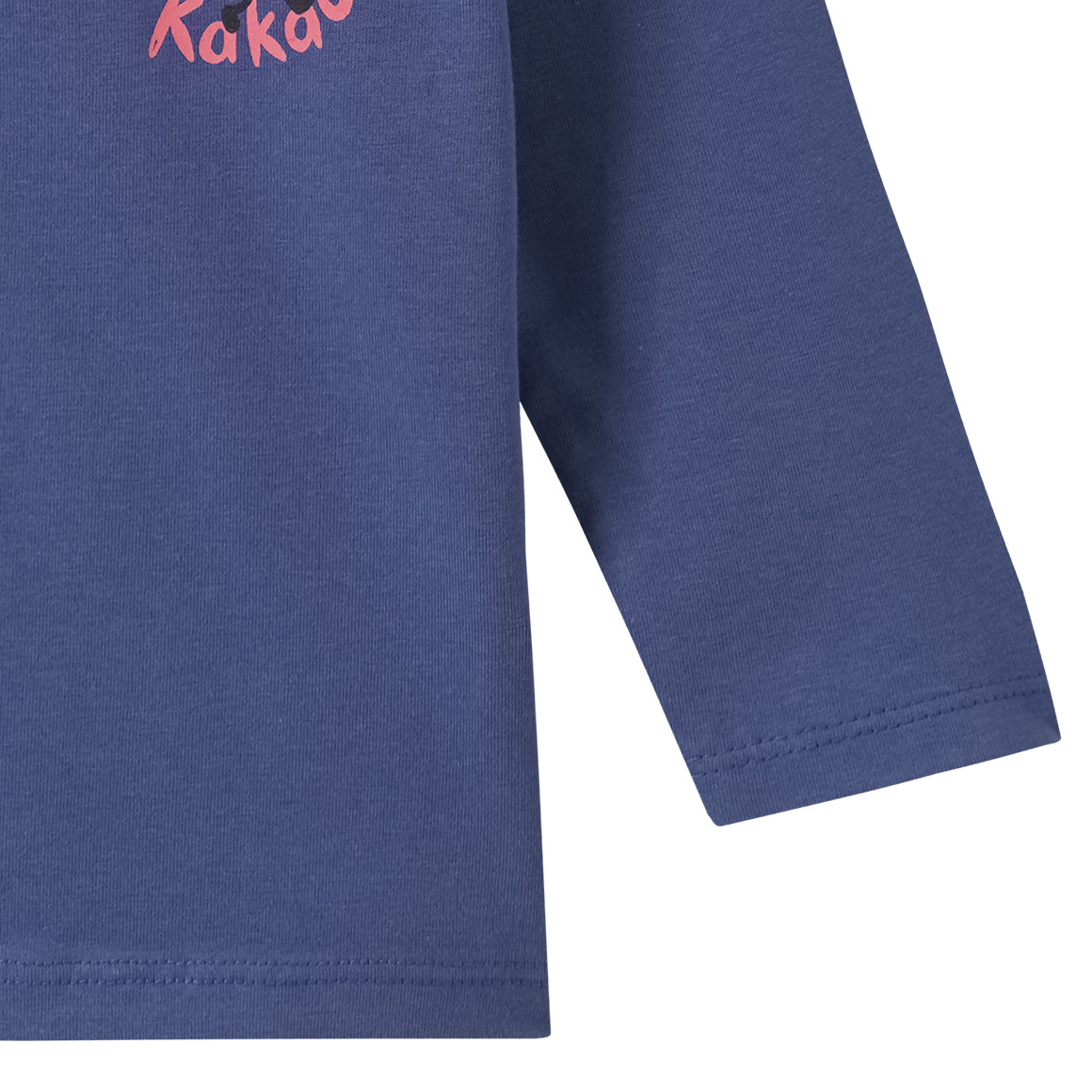 Baby Langarmshirt mit Frühstücks-Print