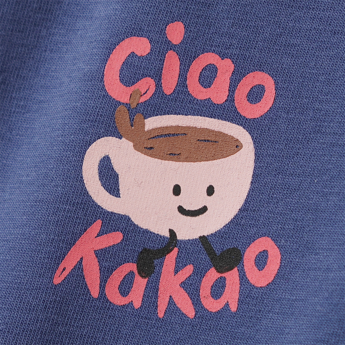 Baby Langarmshirt mit Frühstücks-Print