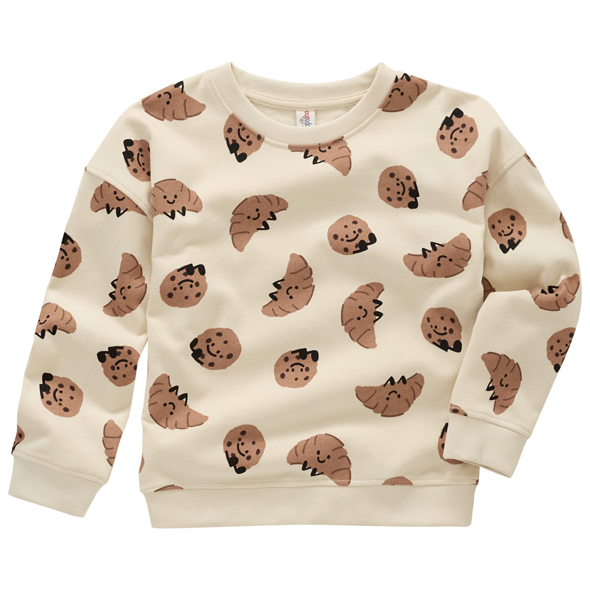 Kinder Sweatshirt mit Frühstücks-Print