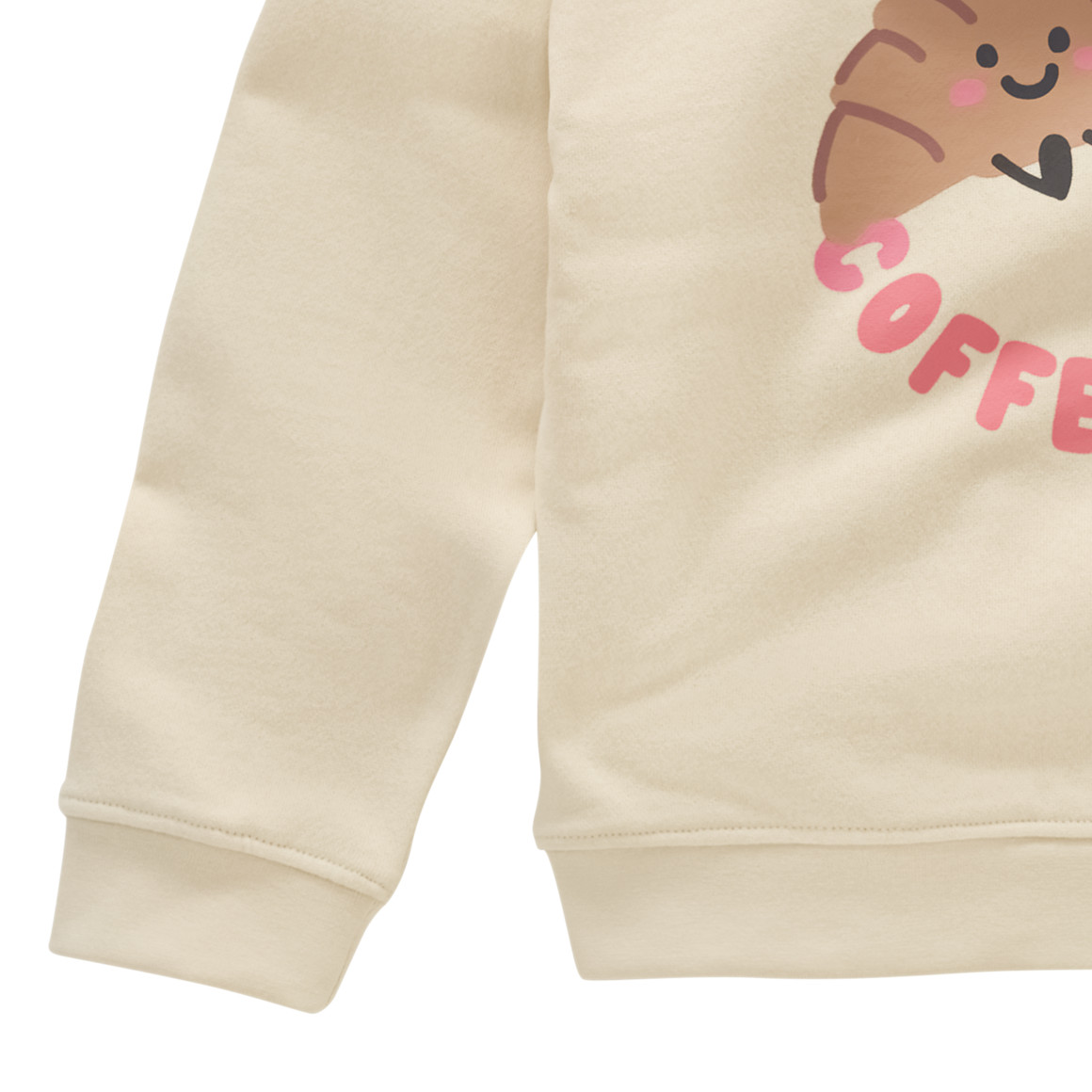 Mädchen Sweatshirt mit Frühstücks-Print
