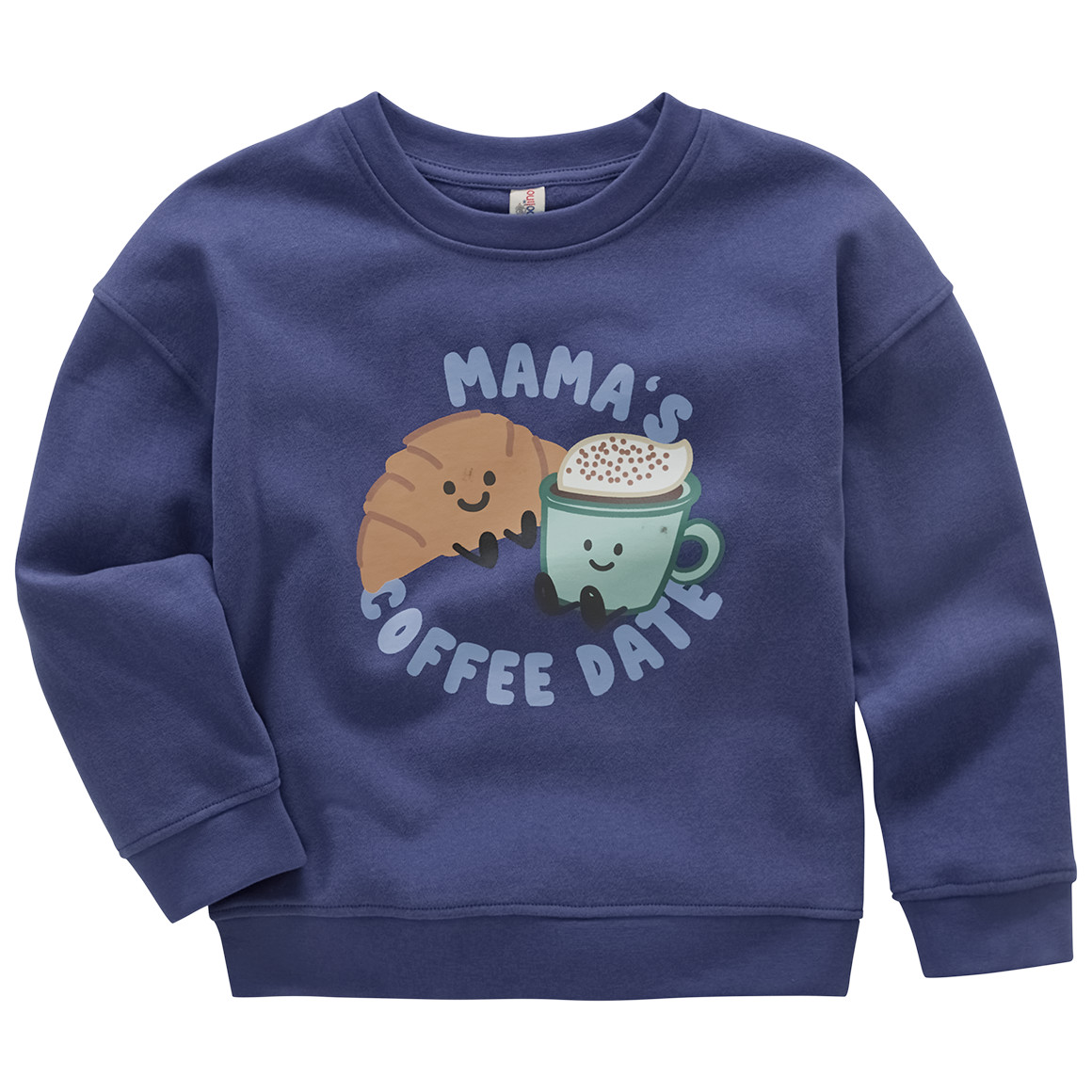 Kinder Sweatshirt mit Frühstücks-Print