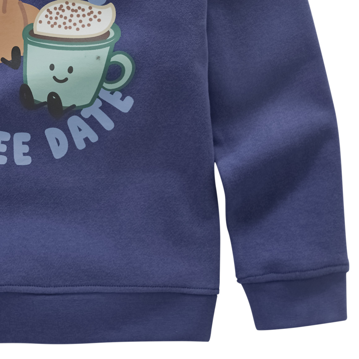 Kinder Sweatshirt mit Frühstücks-Print