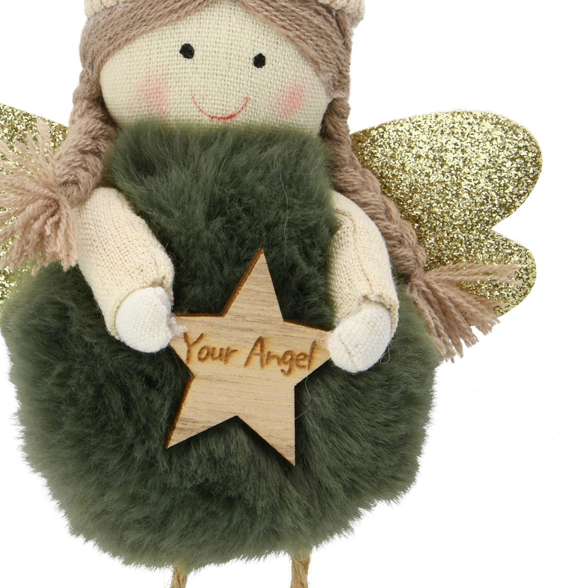 Decoratie in de vorm van een engel