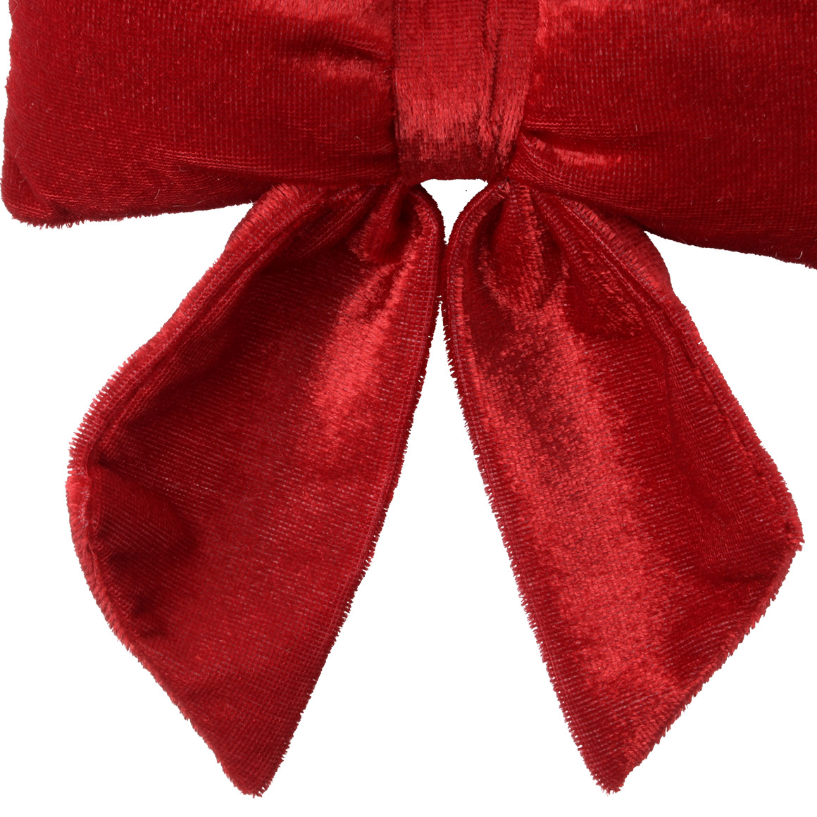 Kleine Deko-Schleife aus Samt
