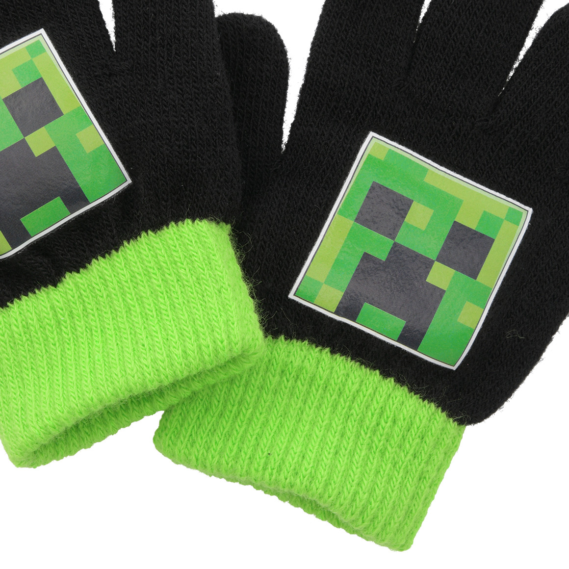 Minecraft Handschuhe mit Print