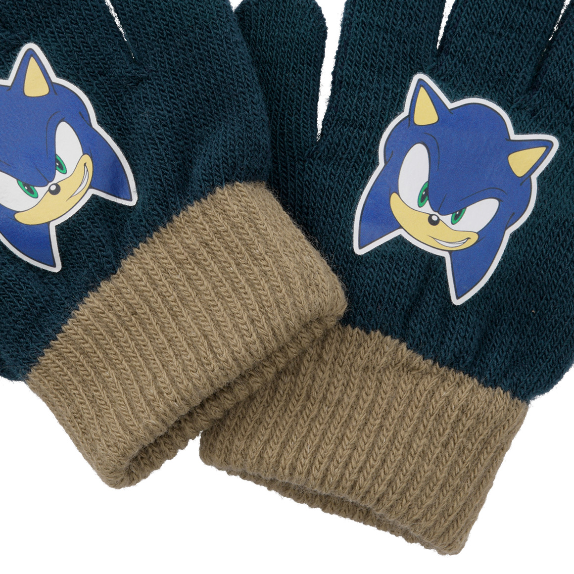 Sonic Handschuhe mit Print