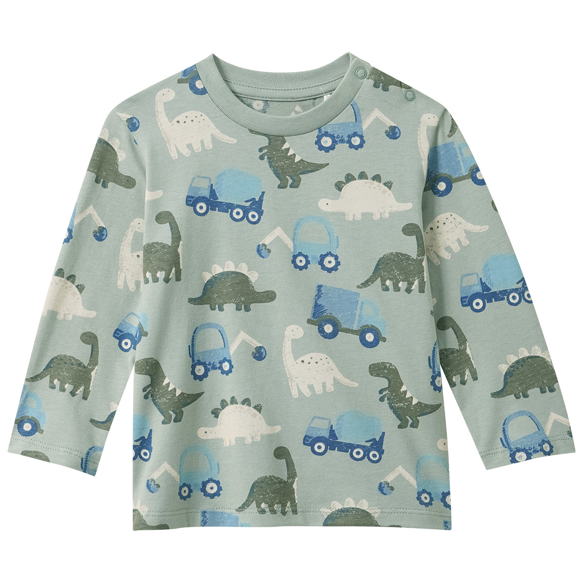 Baby Langarmshirt mit Allover-Print