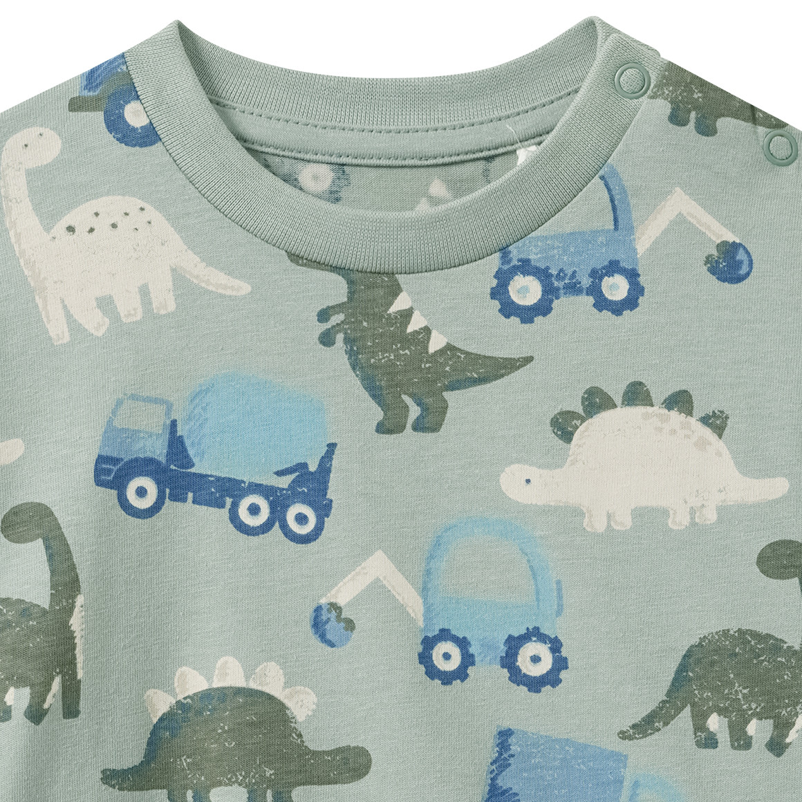 Baby Langarmshirt mit Allover-Print