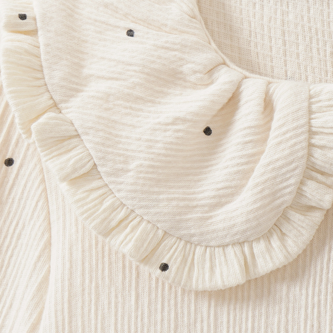 Baby Bluse mit Punkte-Allover