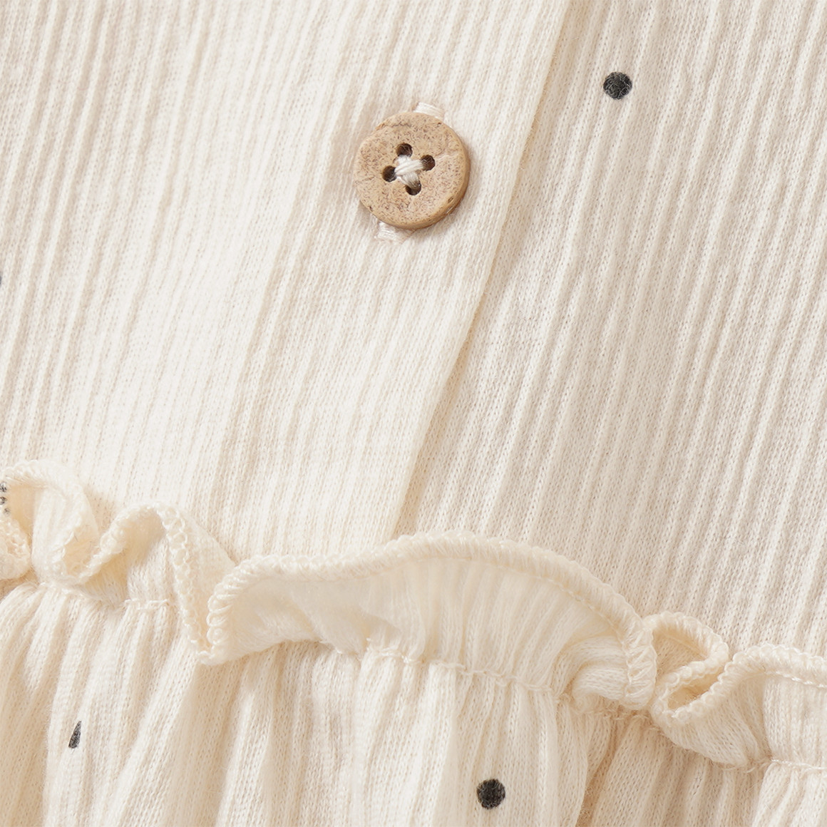 Baby Bluse mit Punkte-Allover